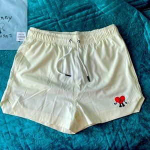 Brand New Yellow Shorts from Bad Bunny’s Un Verano Sin Ti Collection.